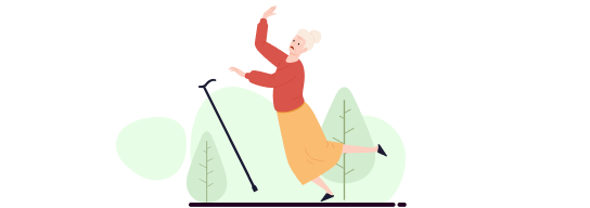 Balance Assessment in an Elderly Patient with Diabetes